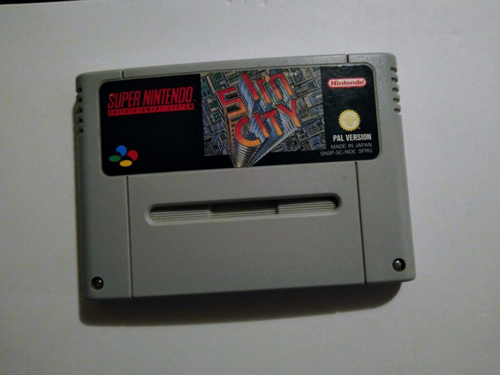 Random Game Pickup - Sim City (SNES)